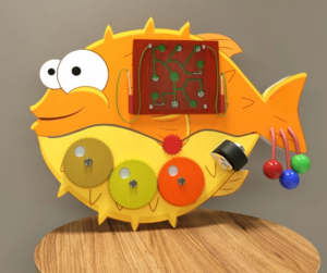 Бизиборд «Рыба-еж» - fgospostavki.ru - Салехард