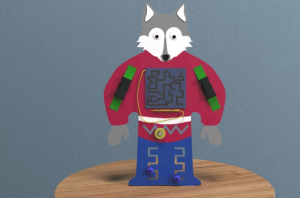 Бизиборд «Серый волчонок» - fgospostavki.ru - Салехард