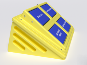 Игровой коммуникатор 4-х кнопочный желтый - fgospostavki.ru - Салехард