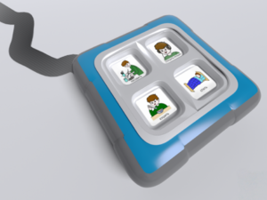 Игровой коммуникатор 4-х кнопочный №3 - fgospostavki.ru - Салехард