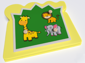 Игровой коммуникатор «Головоломка» 5 уровней - fgospostavki.ru - Салехард