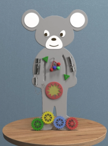 Бизиборд «Серая мышка» - fgospostavki.ru - Салехард