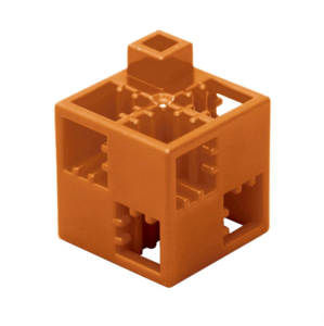 Кубик-основание коричневый 20х20 Artec - fgospostavki.ru - Салехард