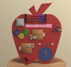 Бизиборд «Яблоко знаний» - fgospostavki.ru - Салехард