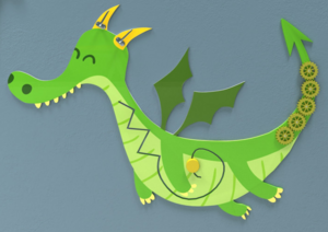 Бизиборд «Дракон» - fgospostavki.ru - Салехард