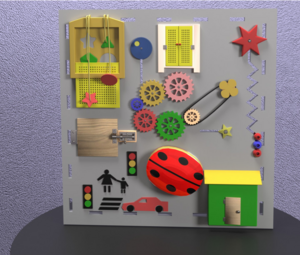 Бизиборд «Яркая мечта» - fgospostavki.ru - Салехард