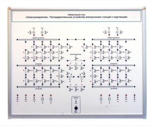 Лабораторный стенд «Электроэнергетика – Распределительные устройства электрических станций и подстанций»  - fgospostavki.ru - Салехард