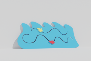 Бизиборд «Морская волна» - fgospostavki.ru - Салехард