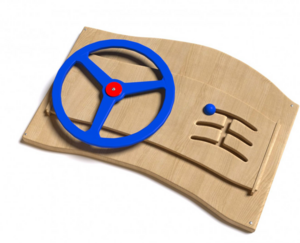 Дидактическая панель с автомобильным рулем - fgospostavki.ru - Салехард