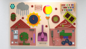 Бизиборд «Бытовые предметы» - fgospostavki.ru - Салехард