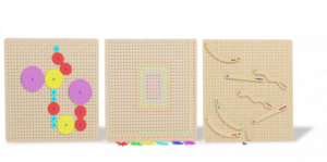 Набор тактильно-развивающих панелей «Цветные игры» - fgospostavki.ru - Салехард