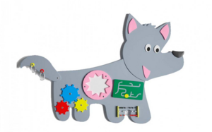 Бизиборд «Любопытный волк» - fgospostavki.ru - Салехард