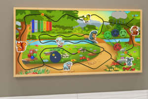 Настенная панель «Среда обитания» - fgospostavki.ru - Салехард