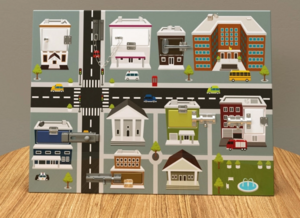 Настенная панель «Городские улицы» - fgospostavki.ru - Салехард