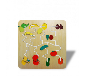 Панель-лабиринт «Фрукты» - fgospostavki.ru - Салехард