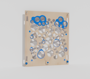 Тактильно-развивающая игрушка «Голубые тучки» - fgospostavki.ru - Салехард