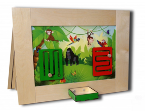 Тактильно-развивающая панель «Животные» - fgospostavki.ru - Салехард