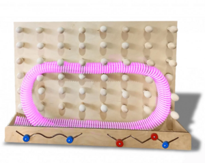 Тактильно-развивающая панель с трубой - fgospostavki.ru - Салехард