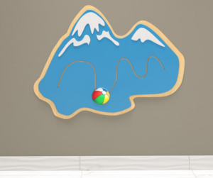 Бизиборд «Горы» - fgospostavki.ru - Салехард