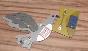 Бизиборд «Почтовый голубь» - fgospostavki.ru - Салехард