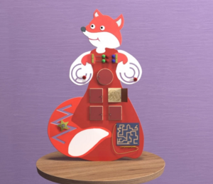 Бизиборд «Лисичка-сестричка» - fgospostavki.ru - Салехард