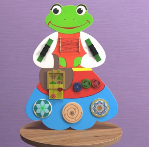 Бизиборд «Лягушка» - fgospostavki.ru - Салехард