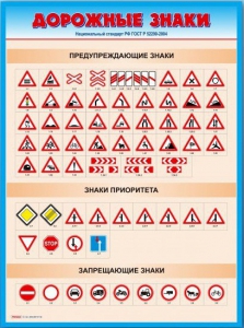 Стенды "Дорожные знаки № 4" - fgospostavki.ru - Салехард