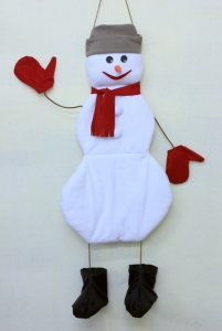 Ростовая кукла "Снеговик" - fgospostavki.ru - Салехард