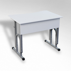 Стол 'Архимед ТР' 1-х местный регулируемый с эргономичной столешницей  - fgospostavki.ru - Салехард