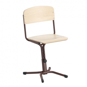 Стул ученический регулируемый на круглой трубе - fgospostavki.ru - Салехард