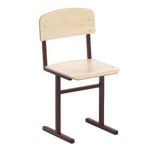 Стул ученический на прямоугольной трубе - fgospostavki.ru - Салехард