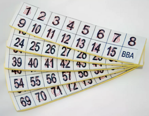 Фишки для игры «Бинго» со шрифтом Брайля - fgospostavki.ru - Салехард