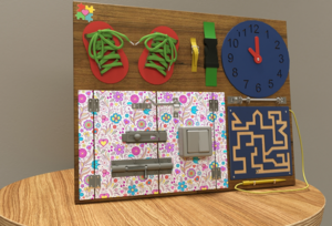 Бизиборд «Для девочек» - fgospostavki.ru - Салехард