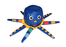 Пуф "Осьминог" с гранулами - fgospostavki.ru - Салехард