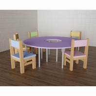 Детский стол «Пончик» - fgospostavki.ru - Салехард