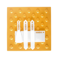 Комплект для нанесения клея: зубчатый шпатель, шпательная лопатка, расшивка (2 штуки) - fgospostavki.ru - Салехард