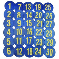 Резиновые диски с числовой маркировкой - fgospostavki.ru - Салехард