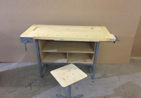 Верстак столярный учебный Вст-У-ФР (П) - fgospostavki.ru - Салехард