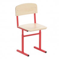 Стул ученический регулируемый на прямоугольной трубе рост. гр. № 1-4 - fgospostavki.ru - Салехард