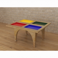 Игровой стол для занятий сенсорной интеграцией 4 цвета - fgospostavki.ru - Салехард