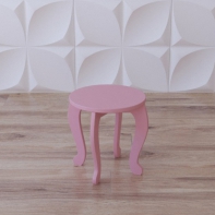 Табурет «Царевна» розовый - fgospostavki.ru - Салехард