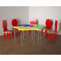 Стол детский «Трехцветик» - fgospostavki.ru - Салехард