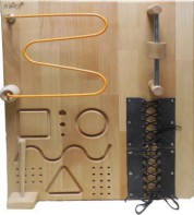 Настенная панель для эрготерапии (вариант 2) - fgospostavki.ru - Салехард