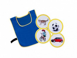 Игровой набор "Жилет-накидка" с комплектом тематических картинок - fgospostavki.ru - Салехард