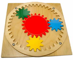 Тактильно-развивающая панель “Планетарный механизм” - fgospostavki.ru - Салехард