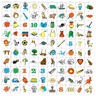 Обучающий конструктор «Мои первые слова» 100 картинок - fgospostavki.ru - Салехард