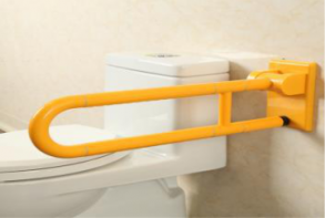 Поручень настенный откидной "Антибак" 600 миллиметров - fgospostavki.ru - Салехард