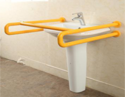 Поручень для раковины "Антибак" 650х650 миллиметров - fgospostavki.ru - Салехард