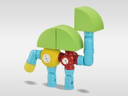 Мягкий магнитный конструктор "Макки" (37 деталей) - fgospostavki.ru - Салехард