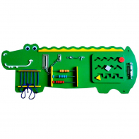 Бизиборд «Зелёный крокодильчик» - fgospostavki.ru - Салехард